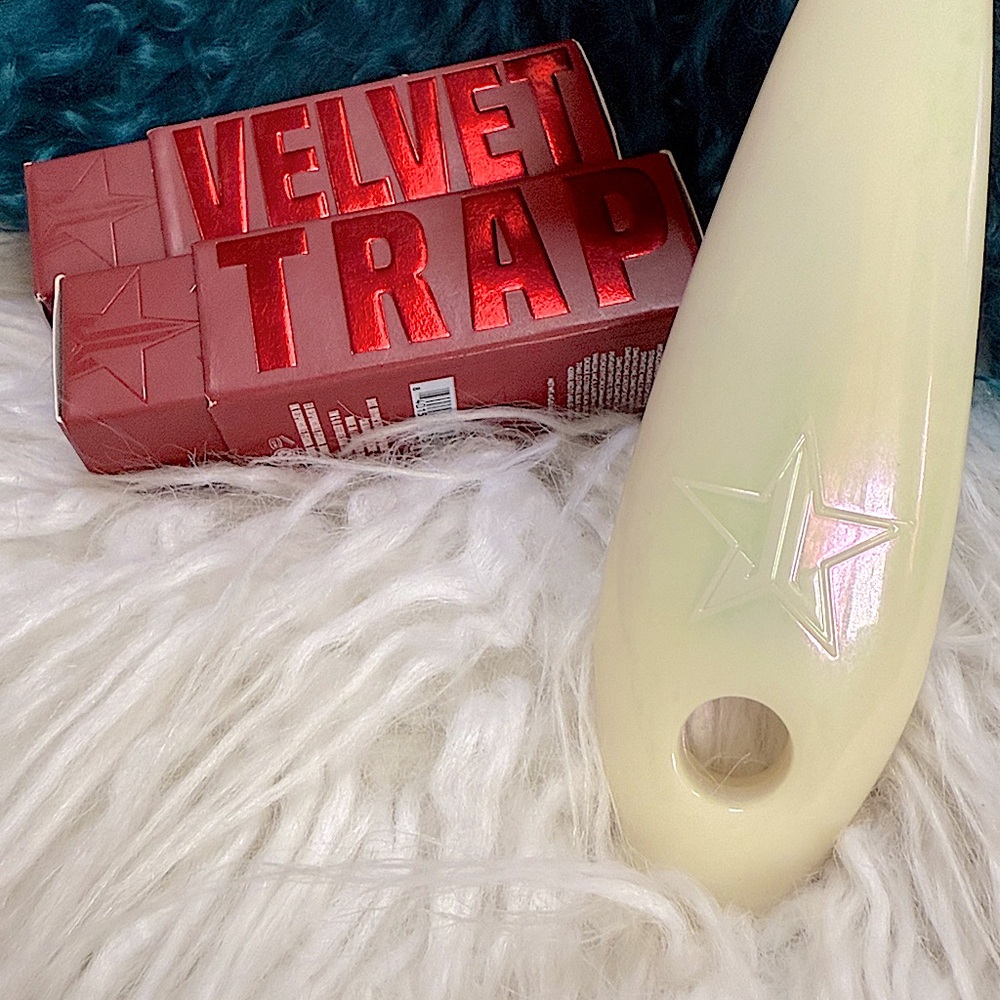 Jeffree Star Pearlescent Star Mirror & 2 Velvet Trap Lipsticks shade Mouse Trap - Picture 8 of 8